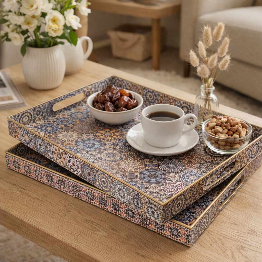 Royal Mosaic Tray "Melamine"