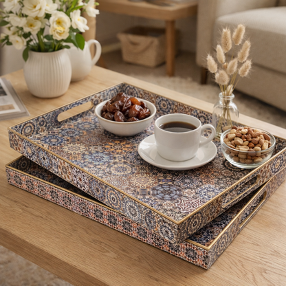 Royal Mosaic Tray "Melamine"