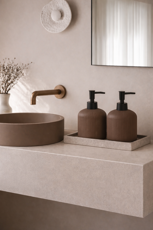 Soft Stone Duo All Brown