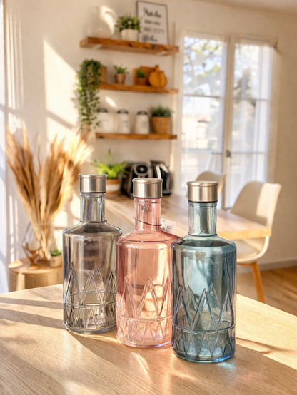 Crystal Elegance Bottle Set of 3