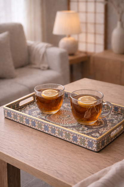 Andalusi Mosaic Tray "Melamine"