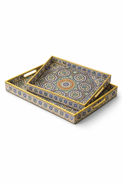 Andalusi Mosaic Tray "Melamine"