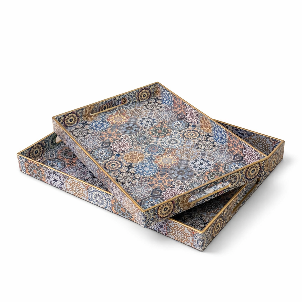 Royal Mosaic Tray "Melamine"