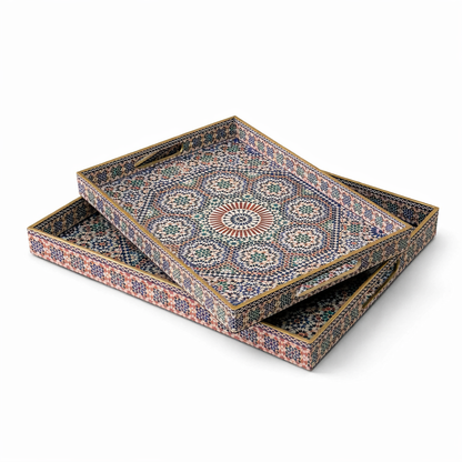 Andalusi Mosaic Tray "Melamine"